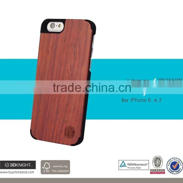 For Cases IPhone New Arrive, Free Sample Blank Wood Bamboo Phone Bumper Cases for Custom IPhone 6s photo-3