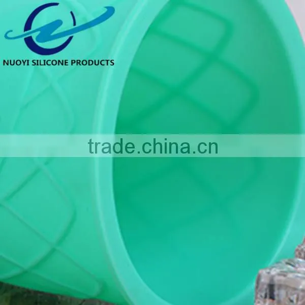 High Quality Gridding Silicone Cup Sleeve of Milk Tea Cup photo-2