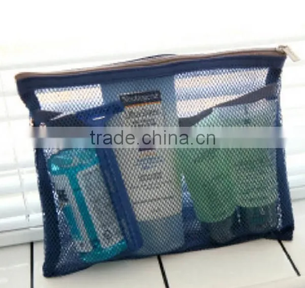 Hot New Mesh Make up Bags, Mesh Material Cosmetic Pouch, Cheap Mash Bag photo-3