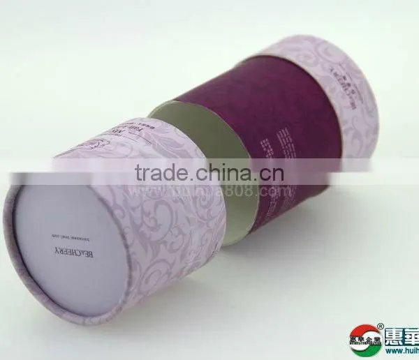 Luxury Customized Printed Round Paper Carton Cosmetic Packaging Tube photo-5