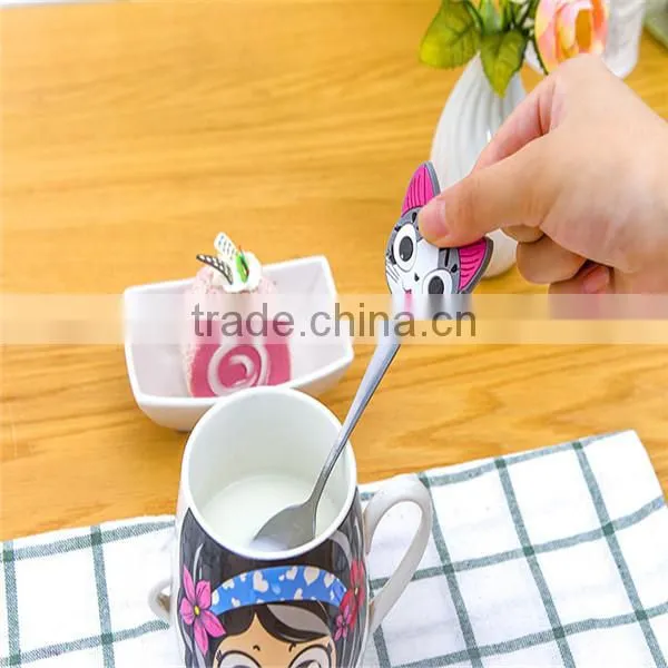 100% Food Grade Flexible Silicone Baby Spoon With Custom Logo photo-2