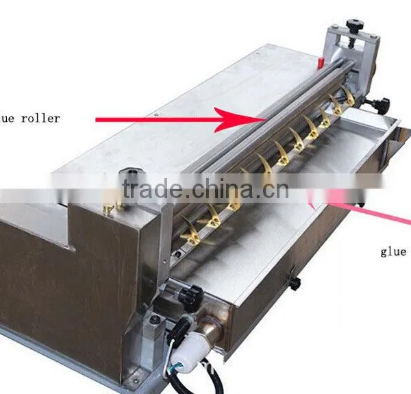 Cold Glue Paste Machine, China Manufacturer Small Carton Paper Gluing Machine photo-2
