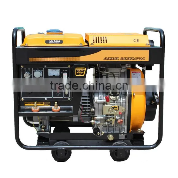 Single Cylinder Welding & Diesel Generator Set SDE8000EW