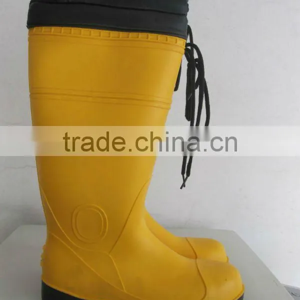 China New Fashion Engineering Working Anti Vibration Winter Work Boots With EN ISO 20345 photo-2