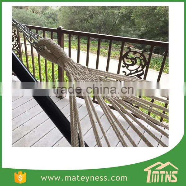 Outdoor Patio Canvas Swing Chair Double Camping Hammock photo-3