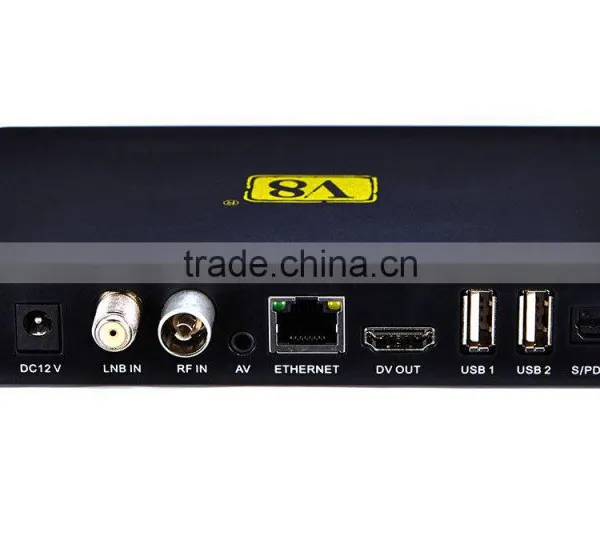 2016 New Powerful Andriod Combo DVB-S2+T2+Cable V8 Angel Satellite Receiver Built In Bluetooth and WiFi Support IPTV & VOD STB photo-3