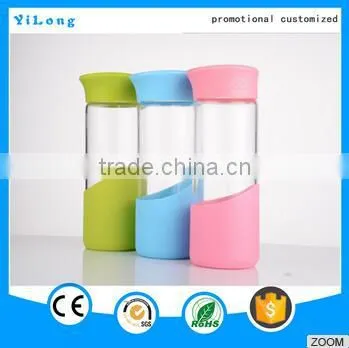 Cheap Promotional Unbreakable Glass Water Bottle Heat-resistant Borosilicate Water Bottle Glass,mineral Water Glass Bottle photo-2