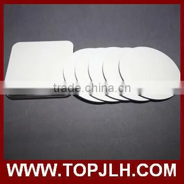 China Supplier Hot Sell Wholesale Custom Bulk Blank Cheap Round Mdf Cork Coaster photo-2