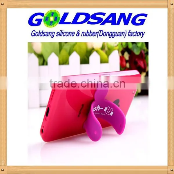 2016 Hot Selling Silicone Mobile Phone Holder Can Print Customized Logo photo-5