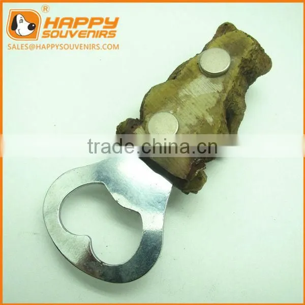 Custom Stainless Steel and Resin Bear Bottle Opener photo-3