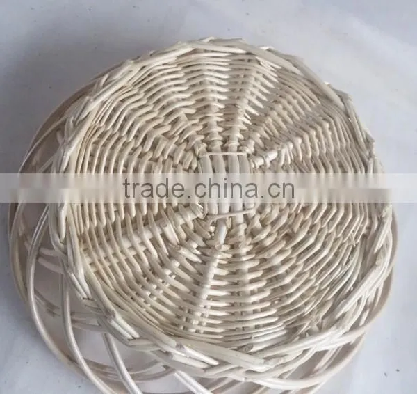 Wholesale Cheap Serving Round Woven Wicker Trays photo-3