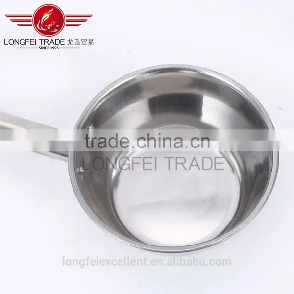 2016 Stainless Steel Hot Sale New Shape Milk Pan Set photo-3