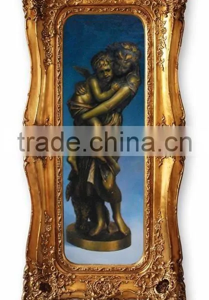 FA-250G-01 Antique Frame Hand-painted Oil Paintings for Decor photo-4