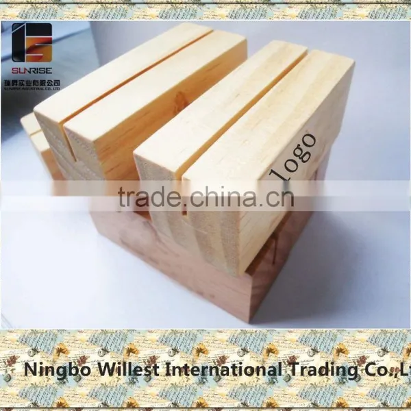 Customise Size Chalkboard Wooden Base in Natural Color photo-3