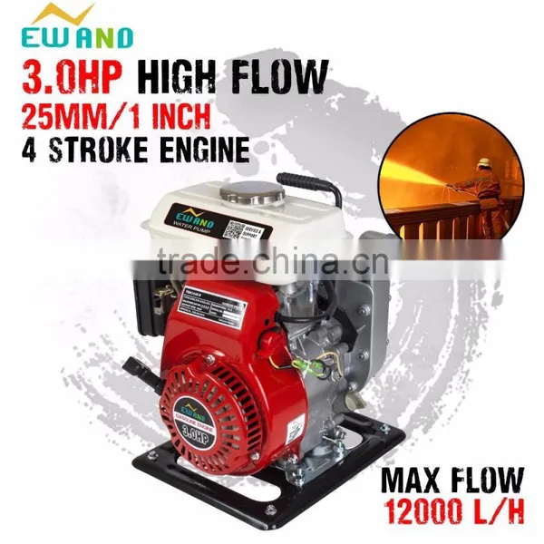 4 Stroke 152F Gasoline Engine Competitive Price Water Pump 1inch WP10 Pumps for Water photo-2