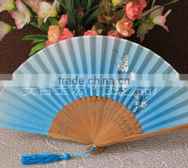 Chinese Style Silk Hand Folding Fan photo-3