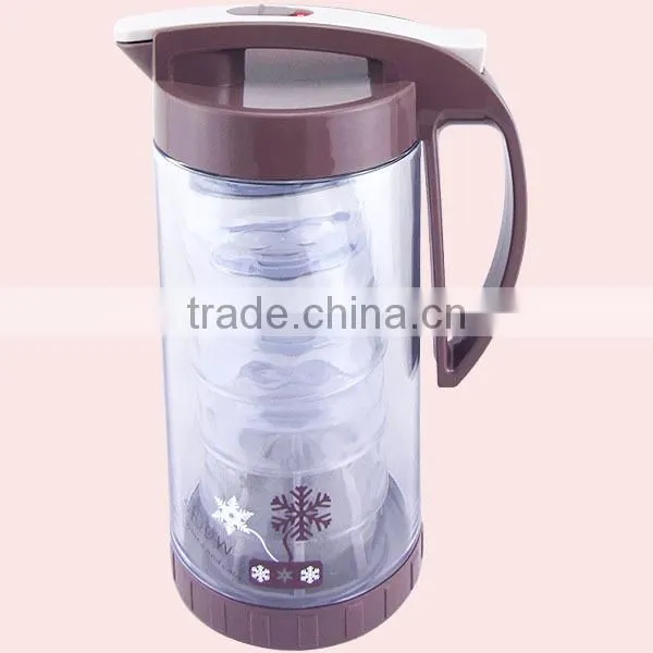 2016 New Plastic Large Water Cooling Kettle With 4 Cups photo-4