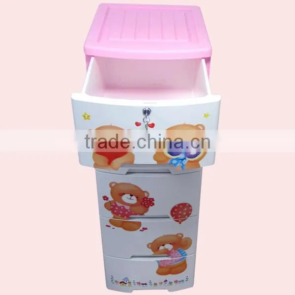 Happy Bear Kids Plastic Wardrobe photo-2