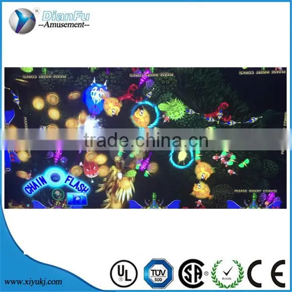 Dianfu Amusement With Low Price Dragon King Fishing Game Arcade 55 Inch Screen 8-player Ocean Monster Fish Hunter Game Machine photo-5