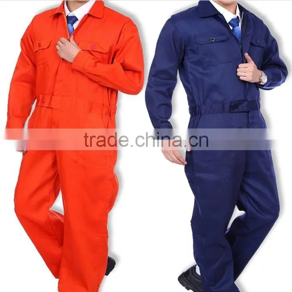 Classic Safety Coverall 100 % Cotton Drill Work Overalls
