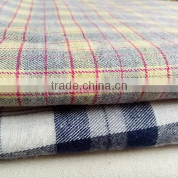 Organic Flannel Shirting Fabric Item