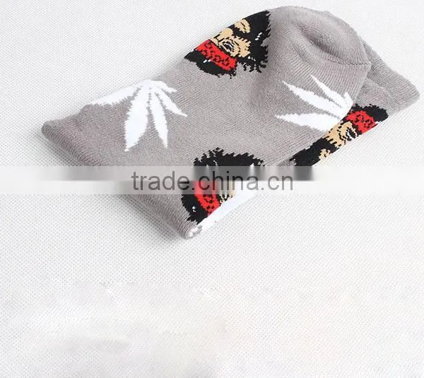 Hemp-leave Design Socks, Sports Socks, Mountaineering Socks photo-2