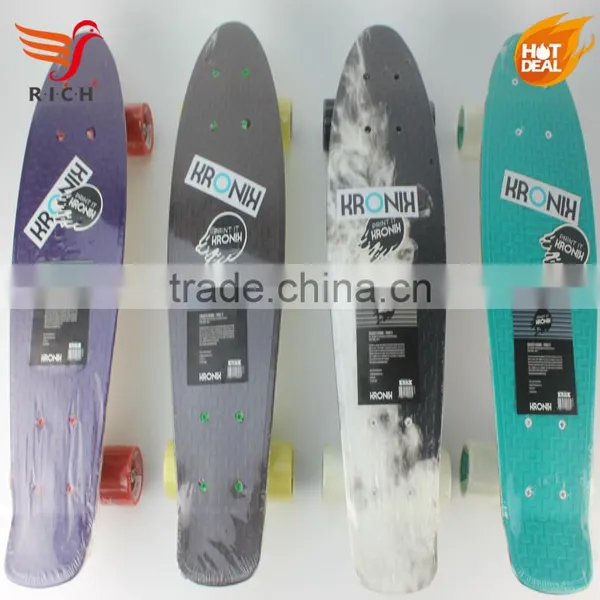 HFCW07 Professional Accept OEM Brand Mini Cruiser Fish Skateboard photo-2
