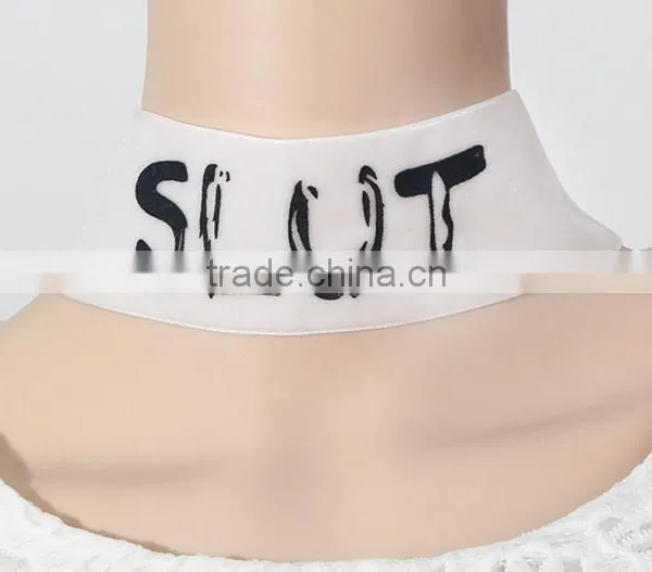 Ribbon Bow Choker Necklace Butterfly Knot Necklace Handmade Ribbon Necklace Jewelry photo-4