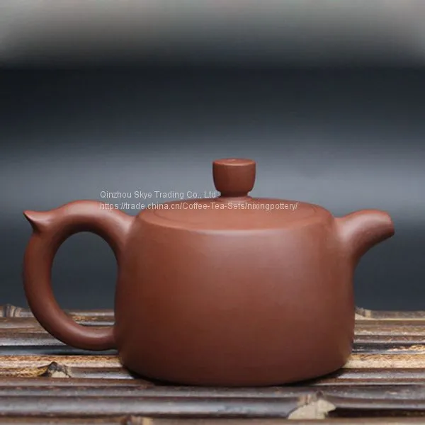 180cc Ceramic Tea Pot Nixing Pottery Jing Lan Shape Coffee Pot photo-3
