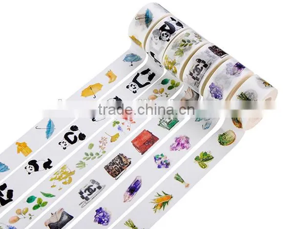 12 Patters Japan Washi Tape 2cm*10m Decorative Paper Tape photo-2