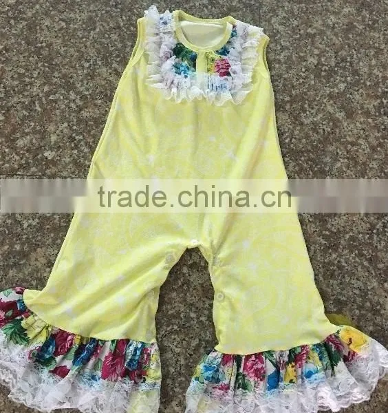 Wholesale Baby Girls Fashion Cotton Romper the New Born Baby Romper Clothes Boutique Kids Infant Romper photo-2