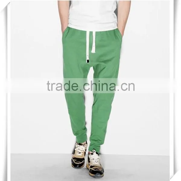 Mens Cotton Spandex Jersey Harem Pant Custom Fashion Design Harem Pants photo-4