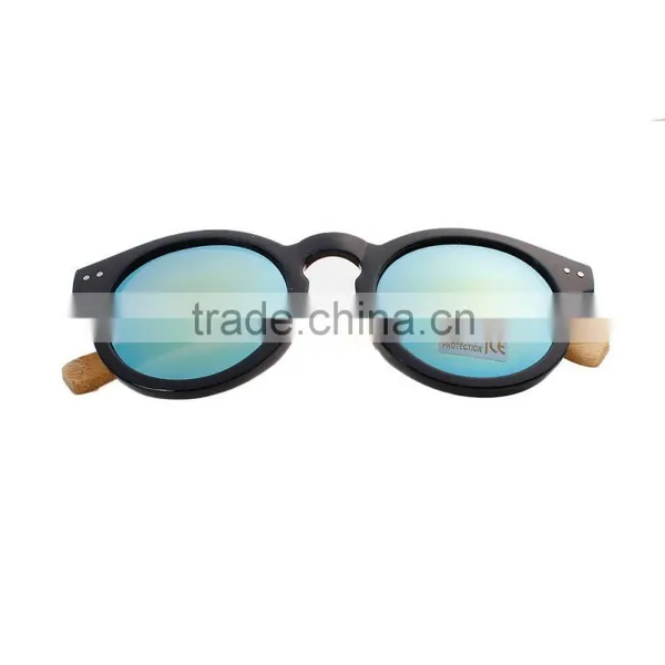 Custom Logo Golden Natural PC Men Sunglasses Bamboo 2017 photo-2