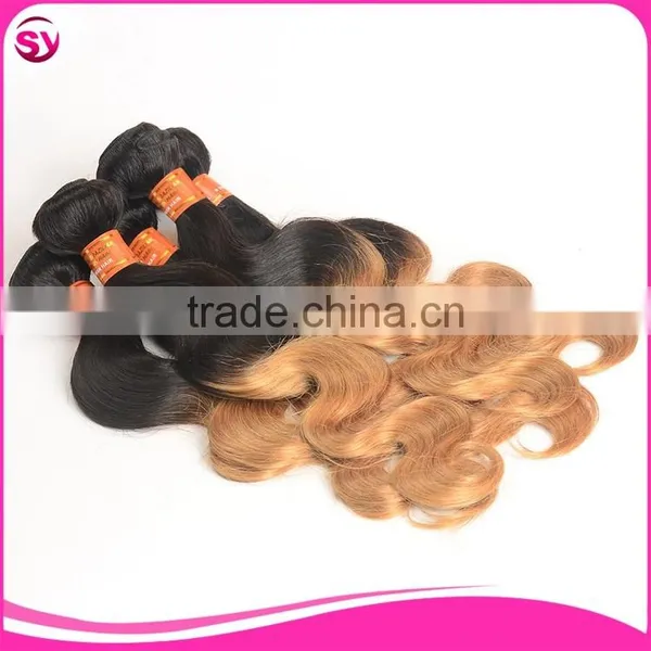 Fast Shipping Ombre Cheap Brazilian Hair Bundles,Body Wave Cheap Brazilian Hair Weave Bundles photo-4