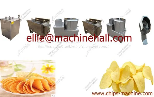 Semi-automatic Potato Chips Production Line|Potato Chips Making Machine