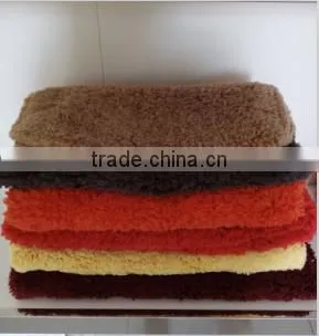 100% Cotton Washable Colorful Custom Size Bath Rugs photo-3