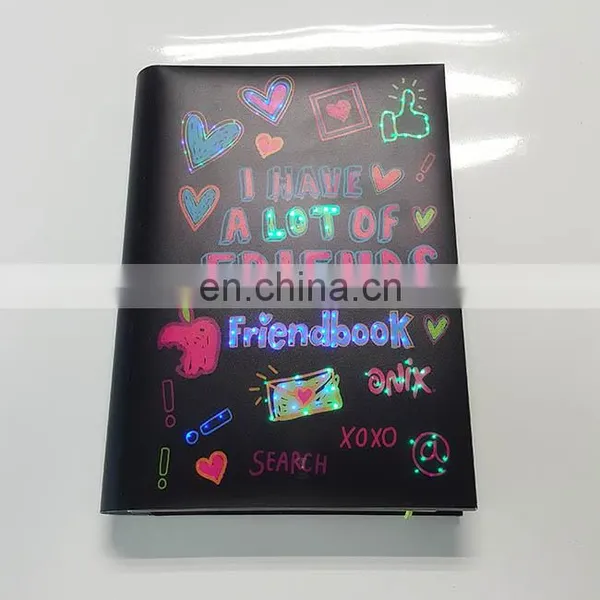 Customized Hardcover Light up Cover Surface With Button photo-4