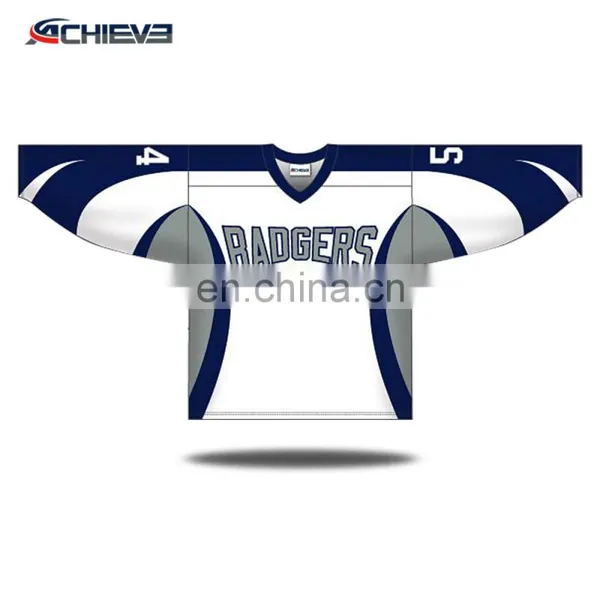 Wholesale Custom Sublimation Ice Hockey Jerseys , Design Pro Ice Hockey Jerseys Apparel photo-2