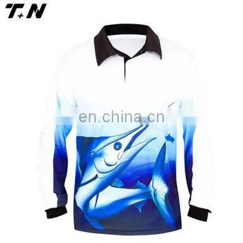 Custom Long Sleeve Polo Fishing Shirt photo-4