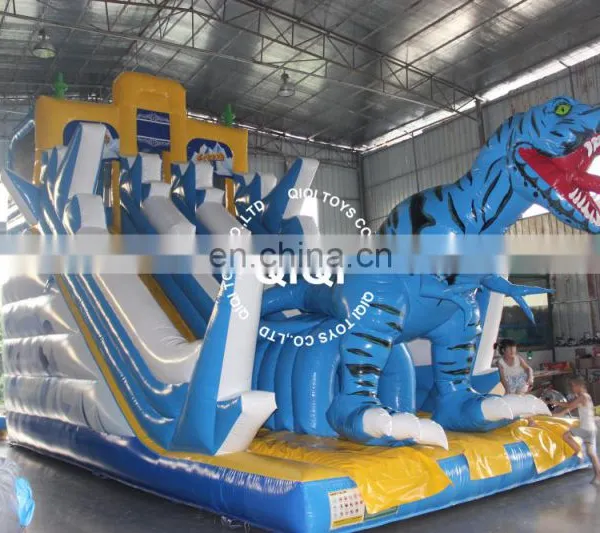 New Popular 0.55mm PVC Tarpaulin Large Inflatable Water Slide For Sale photo-4