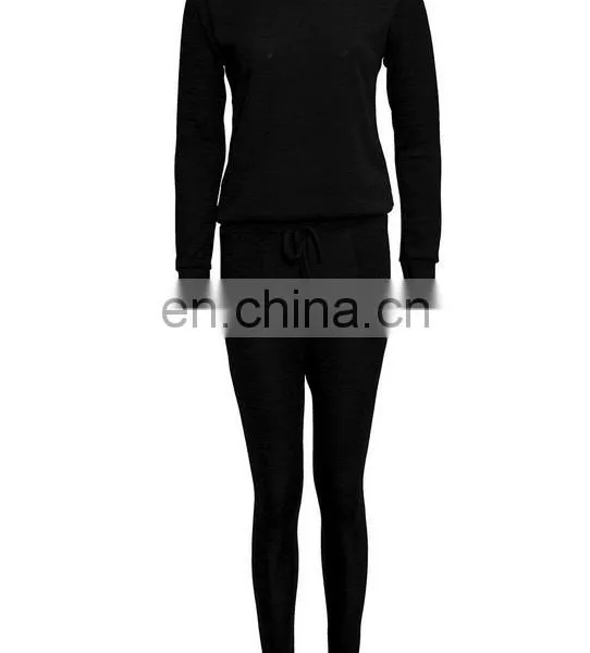 2016 China OEM Ladies Womens Casual Leisure LOUNGE WEAR Set JOGGERS Tracksuit photo-3