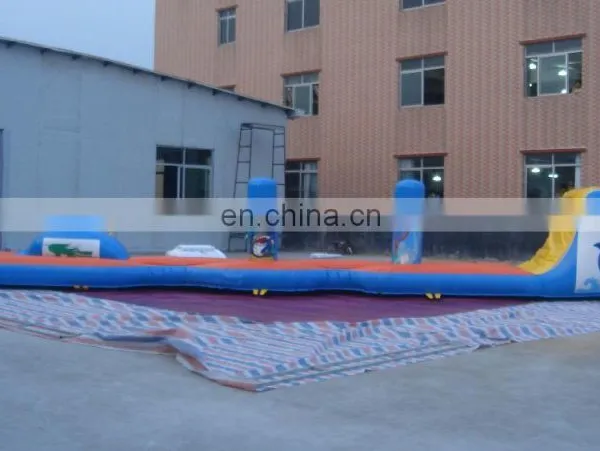 Giant Inflatable Water Obstacle Course With Blower For Sale photo-3