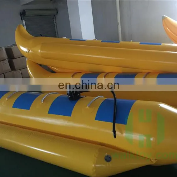 HI Factory Price Inflatable Flyfish Banana Boat, Single Row Water Banana Boat, PVC Banana Boat for Sale photo-2