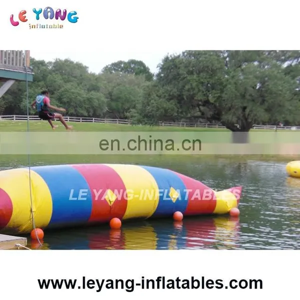 Multi Color Gaint Inflatable Water Jumping Pillow photo-2