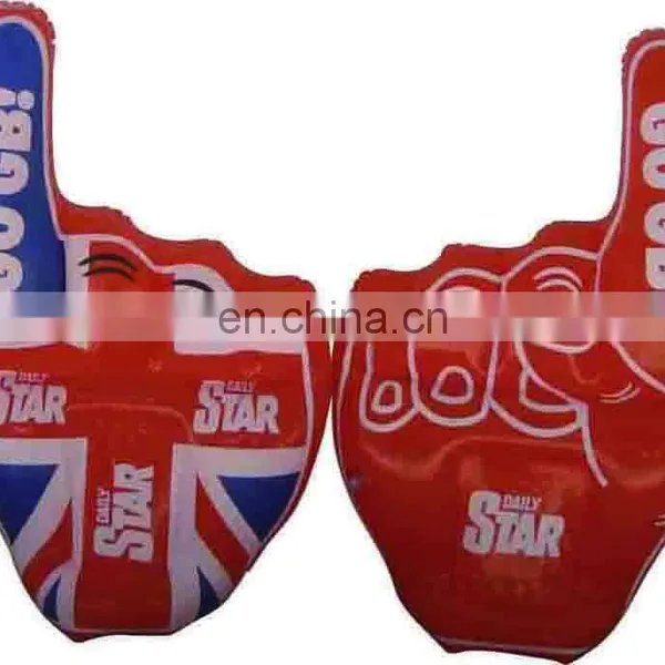 New Eco-friendly PVC AZO Free Inflatable Cheer Hands photo-4