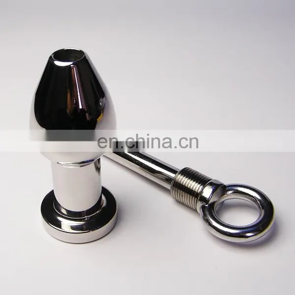 New Arrival Stailess Steel Anal Plug Enema, Gay Butt Anal Toys photo-3