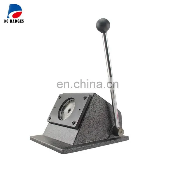 65mm Metal Cutter Round Badge Cutting Machine Cutting Size 76mm