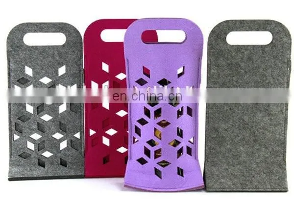 Beautiful Promotion Grey Felt Hand Bags photo-4