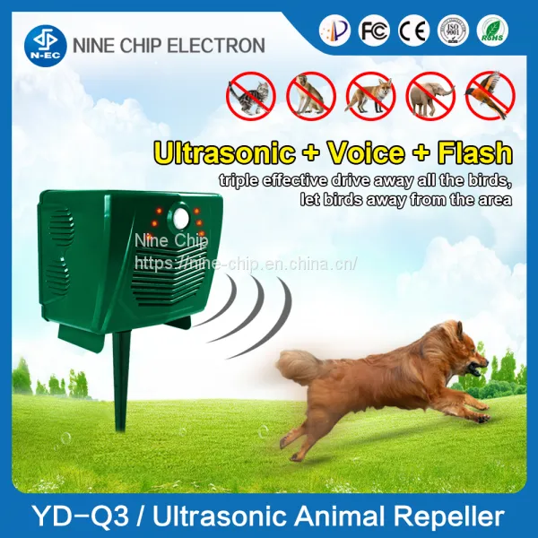 Battery Power Deer Monkey Repeller Bird Gopher Scare Device photo-3