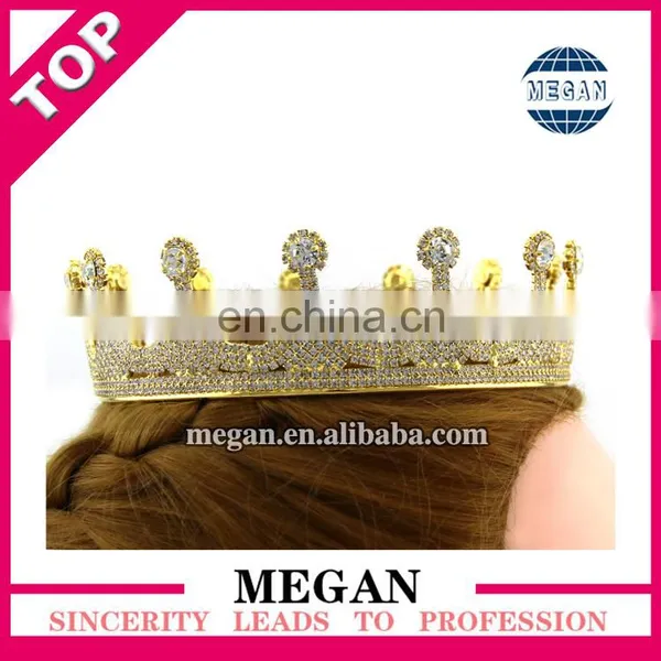 Fashion Design Women Crown Jewelry Hair Crown Bride Tiara Wholesale photo-3